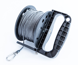 Injection moulded reel